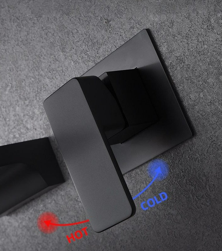 Sensor Wall Tap with Waterfall Outlet – Fluxis