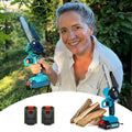 SharpEdge 6" Mini Cordless Electric Chainsaw