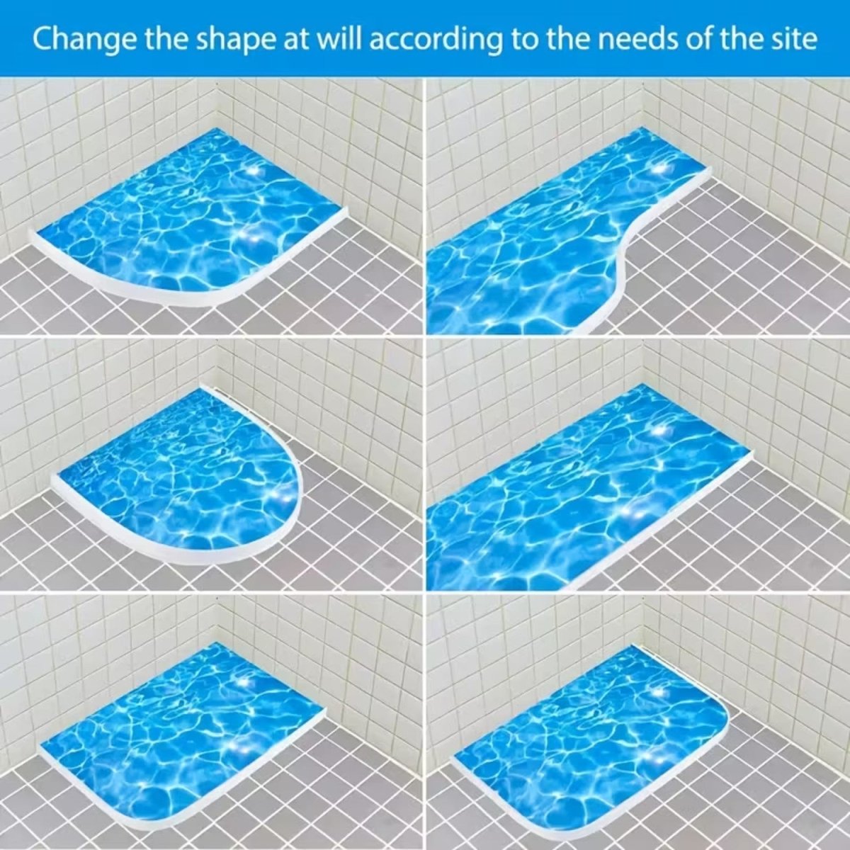 Shower Water Retention Barrier