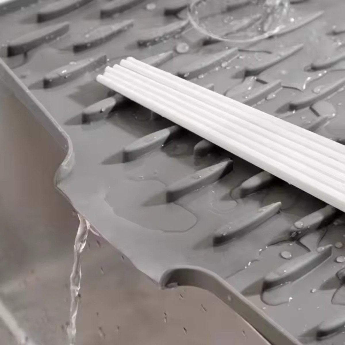 Silicone Draining Mat for Quick Drying
