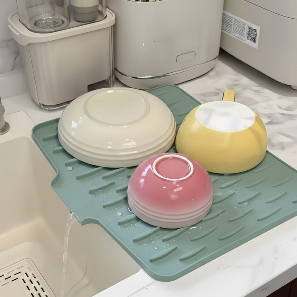 Silicone Draining Mat for Quick Drying