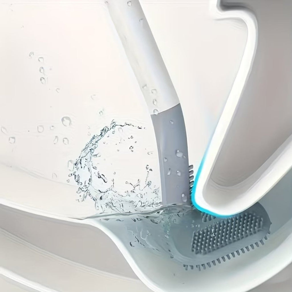 Silicone Toilet Brush for Spotless Cleaning