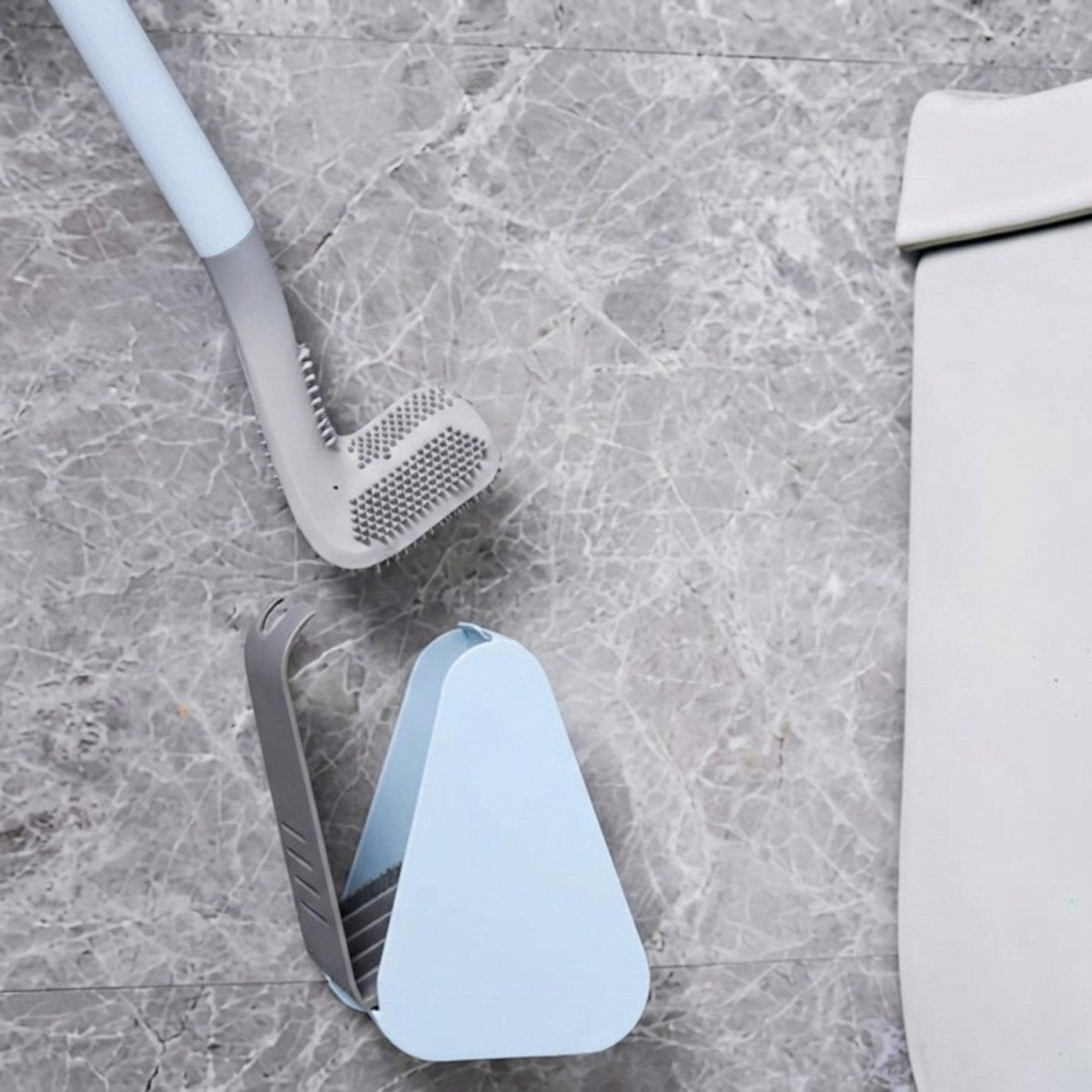 Silicone Toilet Brush for Spotless Cleaning
