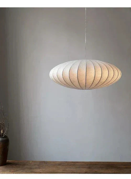 Silk Crown Crystal Pendant Lamp