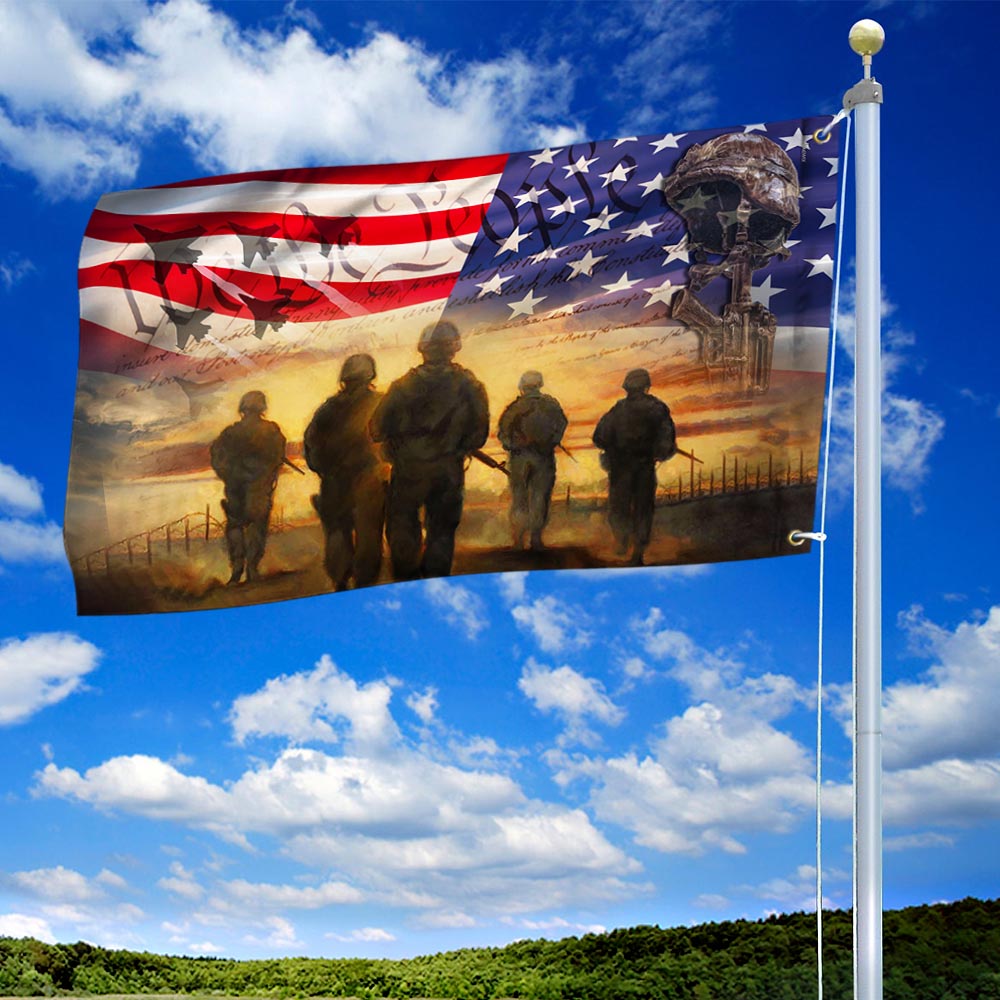 Memorial Day, Veterans Day Flag, All Gave Some Some Gave All, American flag