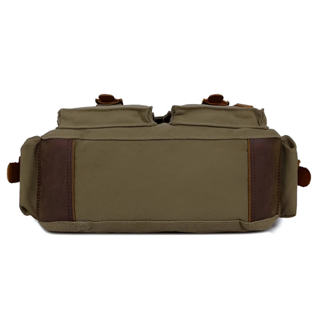 Spacious Men's Canvas Crossbody - UrbanTrail