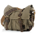 Spacious Men's Canvas Crossbody - UrbanTrail