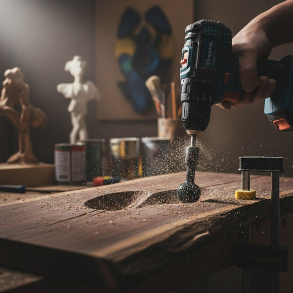 Spherical Wood Groove Tool