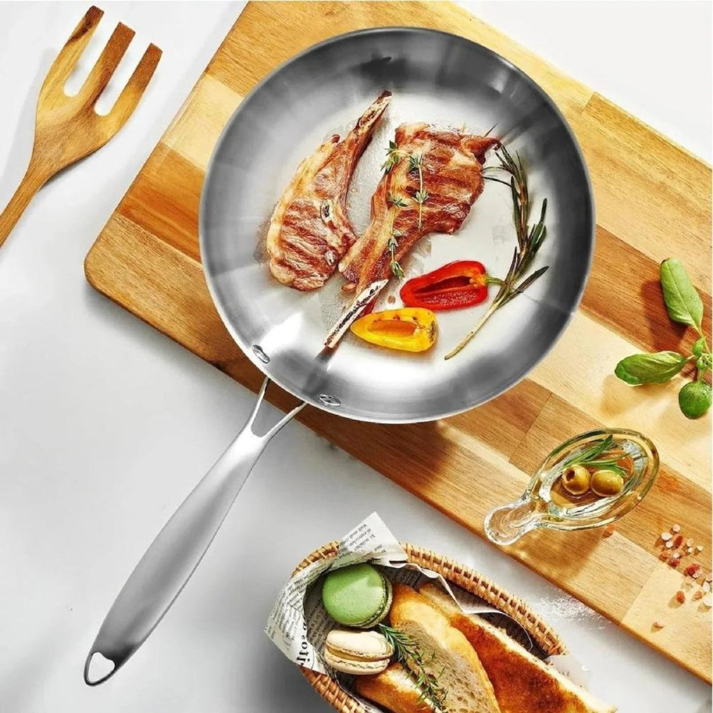 Stainless Steel Frying Pan