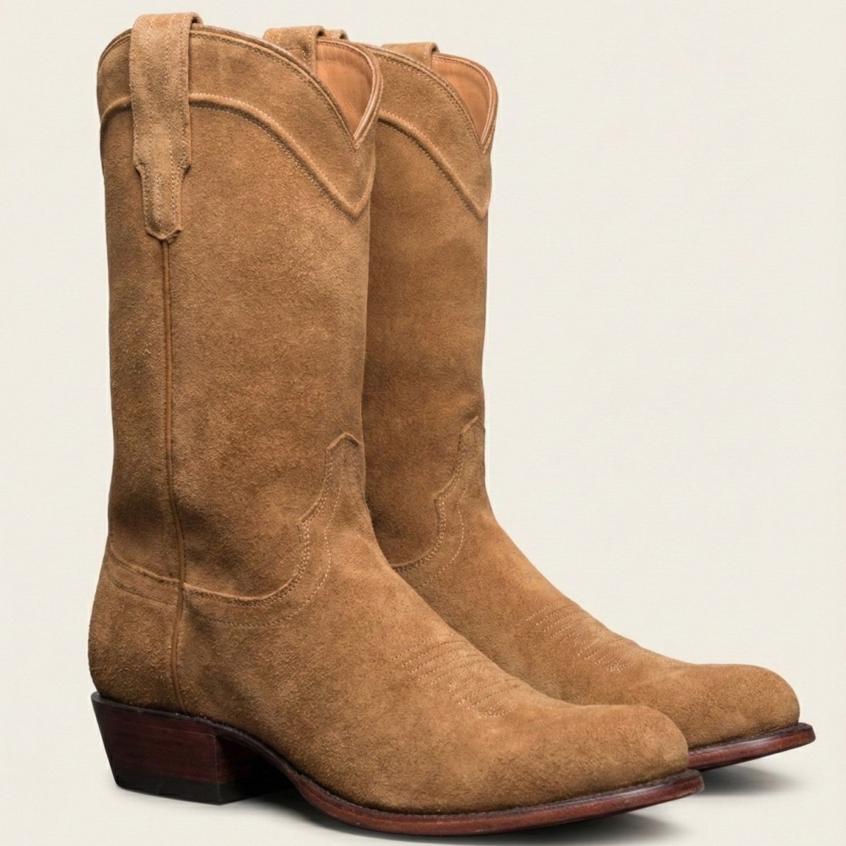 Stylish High-Top Cowboy Boots for Men