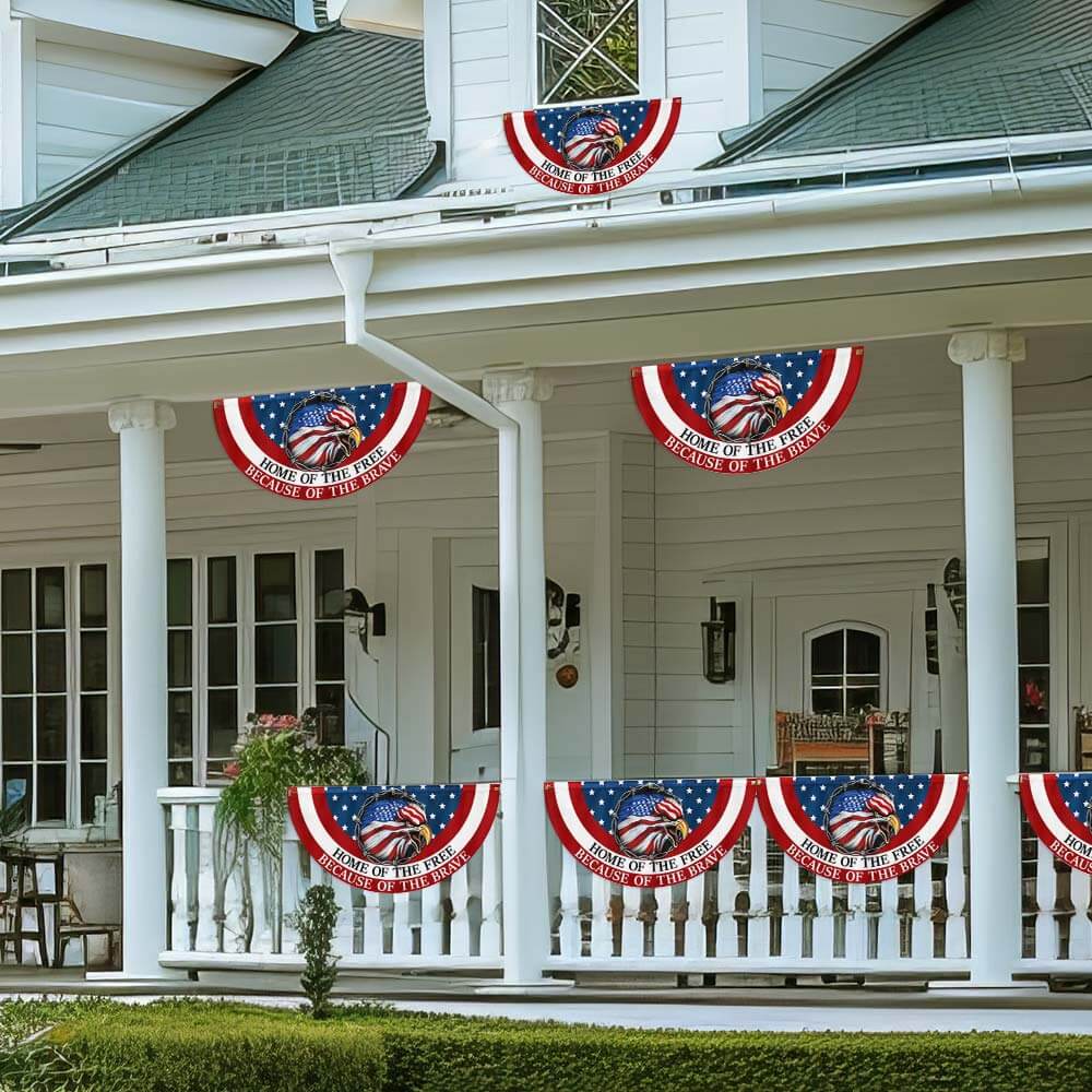 American Flag | Home Of The Free Because Of The Brave Patriotic Flag