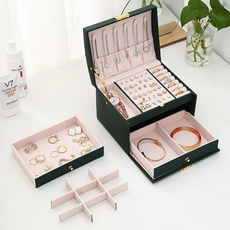 Three-Layer Jewellery Box | Organised Storage