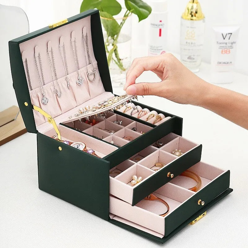Three-Layer Jewellery Box | Organised Storage