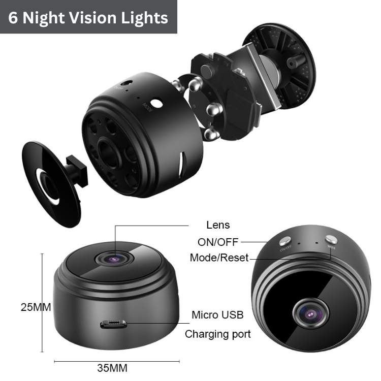 Ultra-Compact HD Security Camera