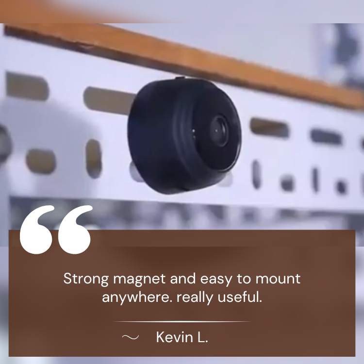 Ultra-Compact HD Security Camera