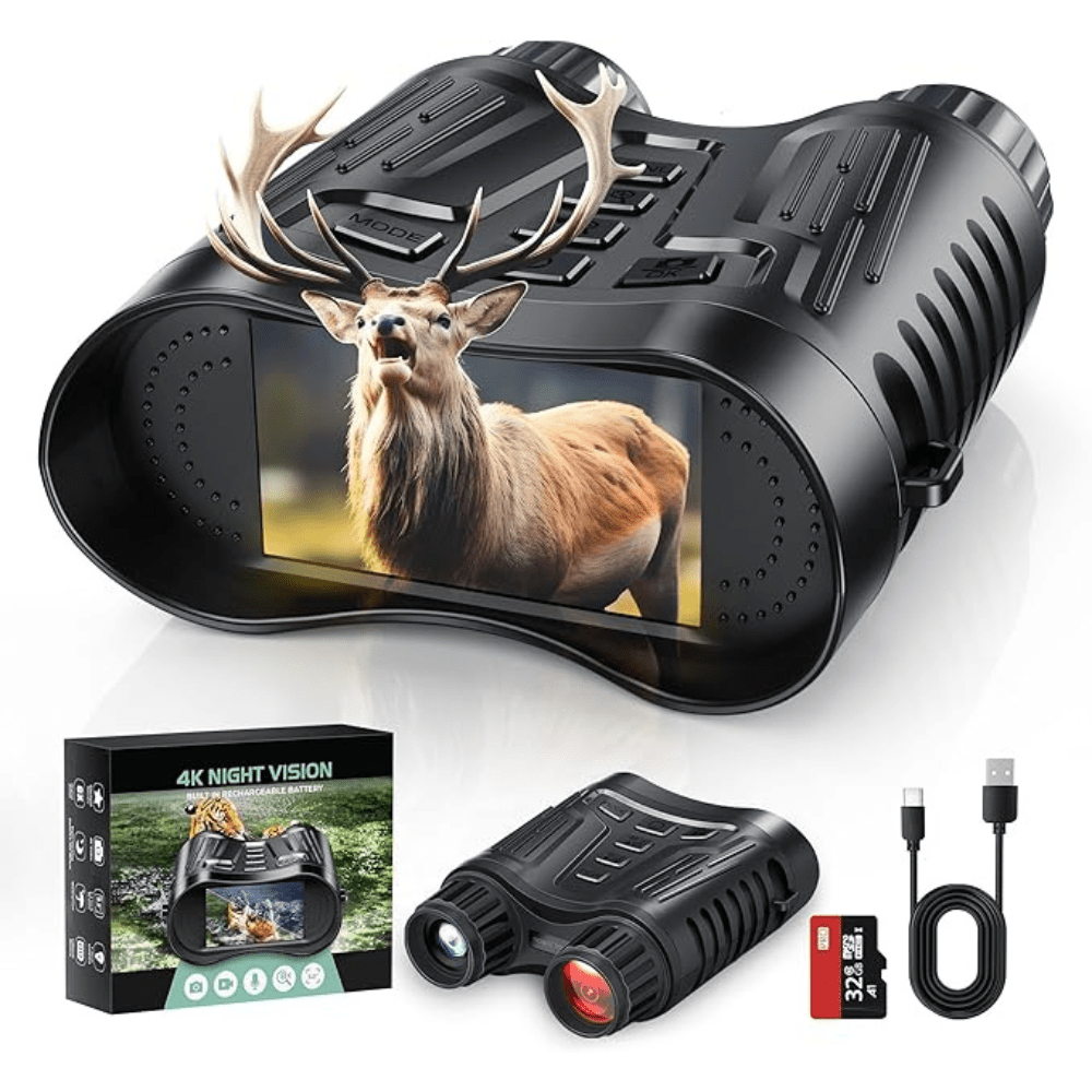 Ultra HD Night Binoculars – Zoom, Record, and Own the Night