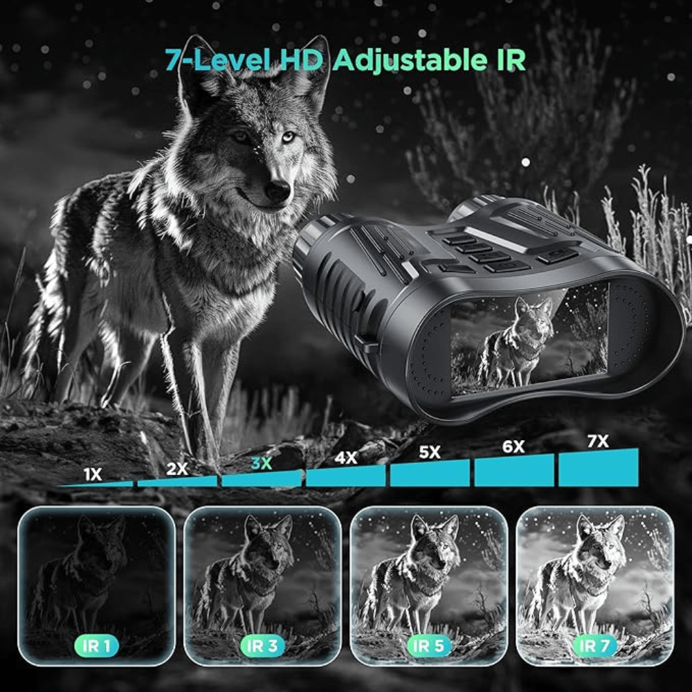Ultra HD Night Binoculars – Zoom, Record, and Own the Night