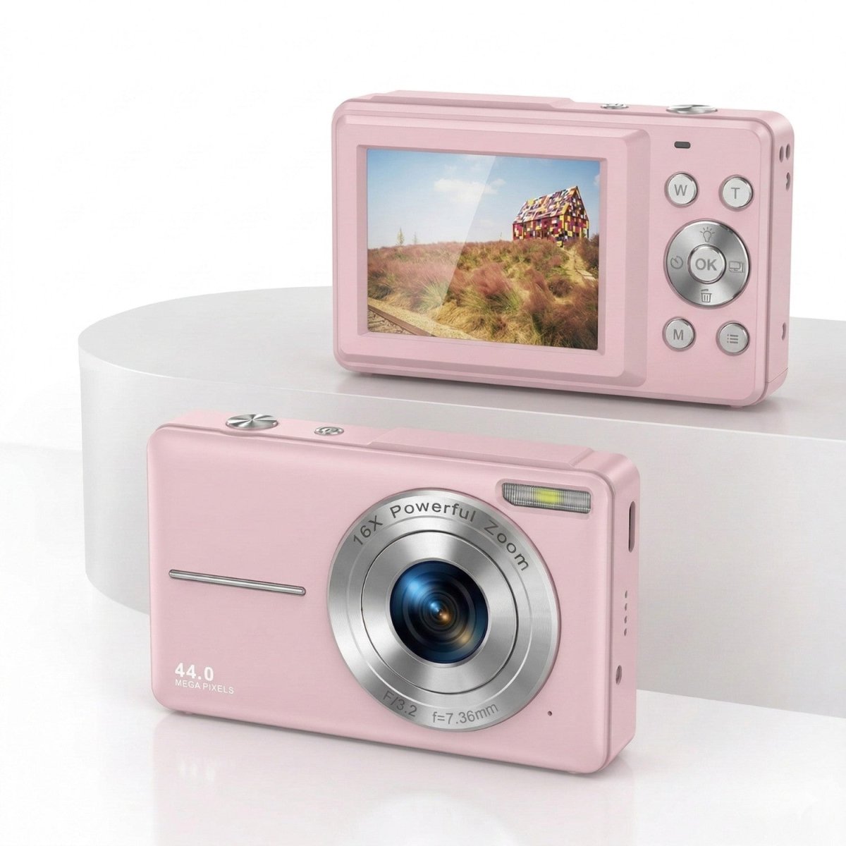 Vintage Digital Camera with Modern Features