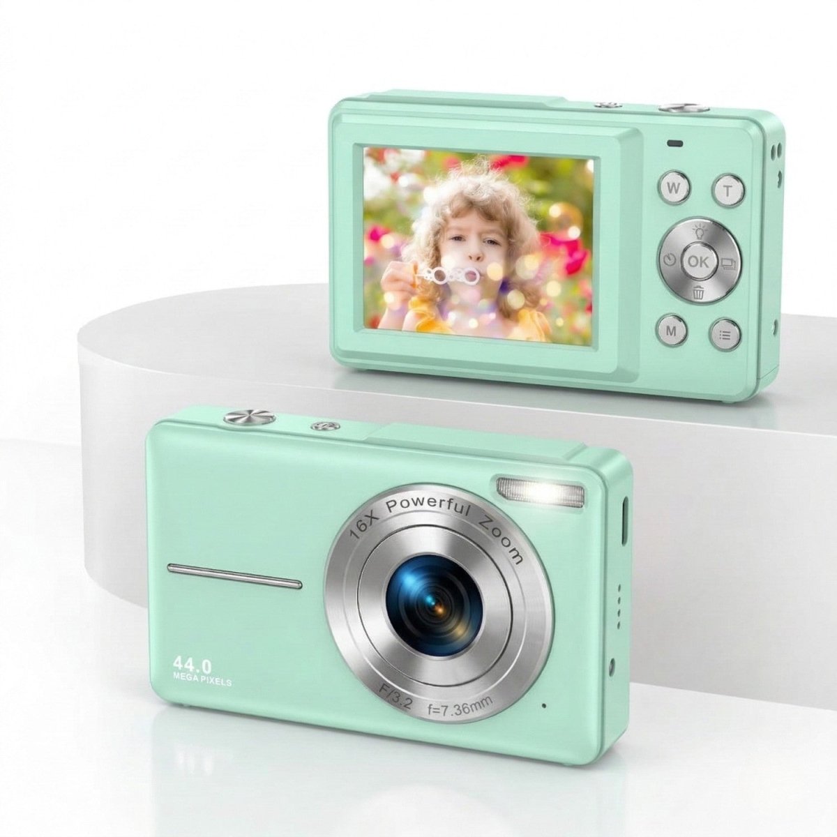Vintage Digital Camera with Modern Features