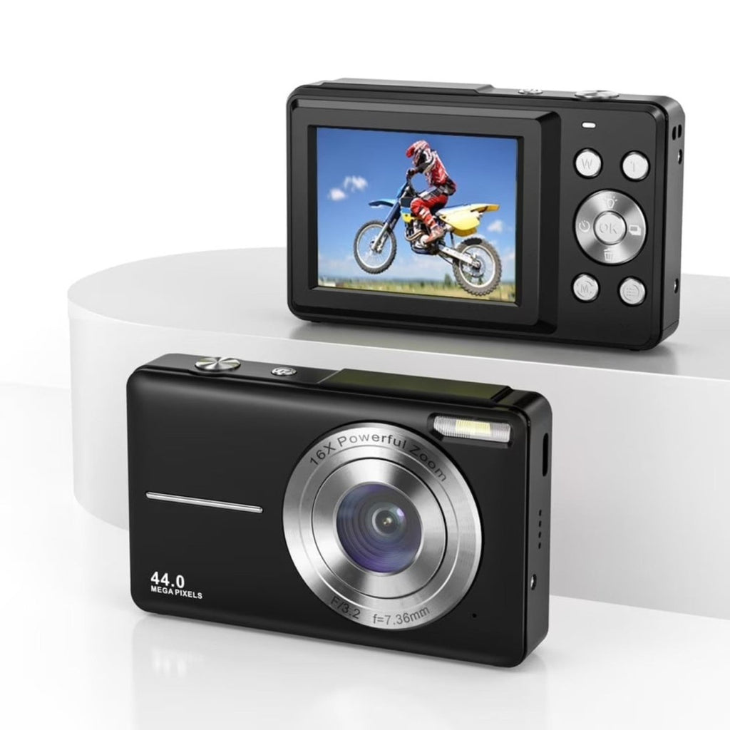Vintage Digital Camera with Modern Features