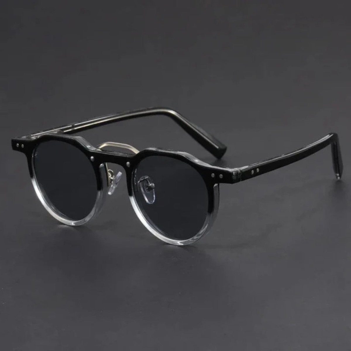 Vintage Round Frame Sunglasses