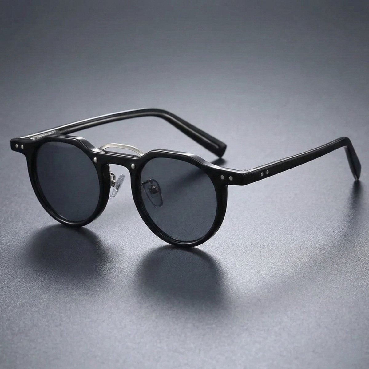 Vintage Round Frame Sunglasses