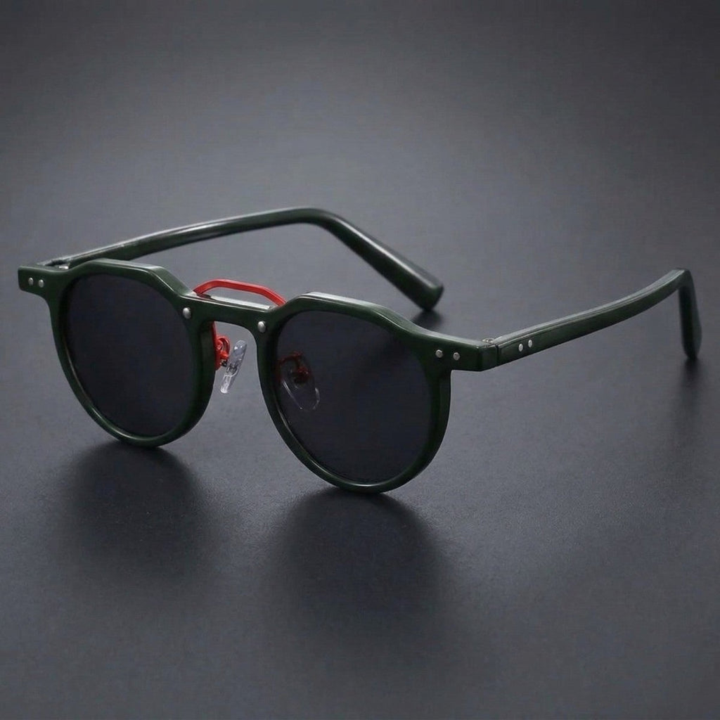 Vintage Round Frame Sunglasses