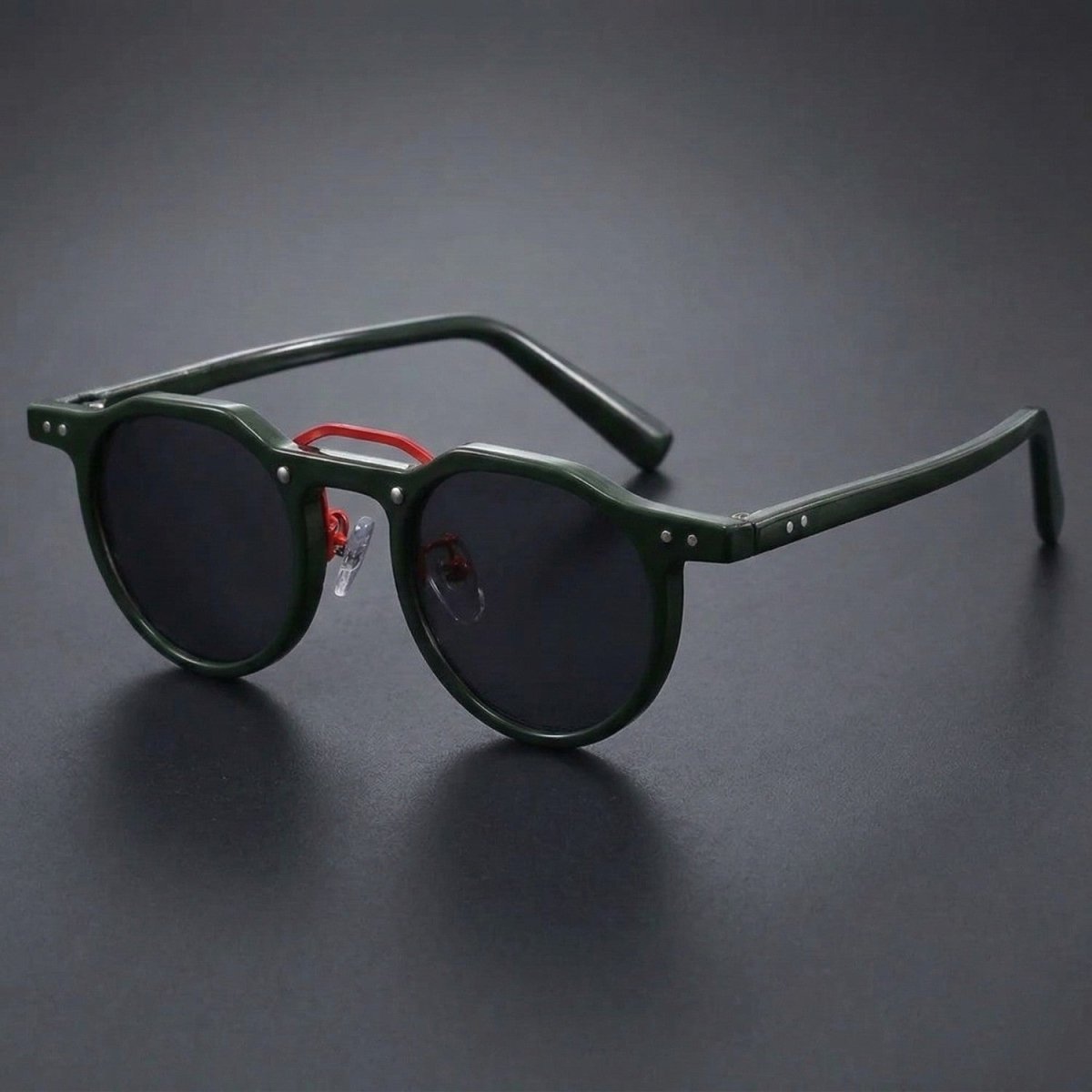 Vintage Round Frame Sunglasses