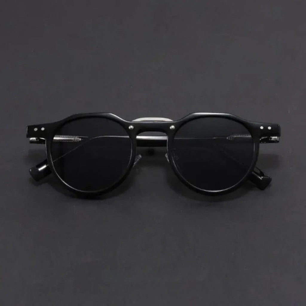 Vintage Round Frame Sunglasses