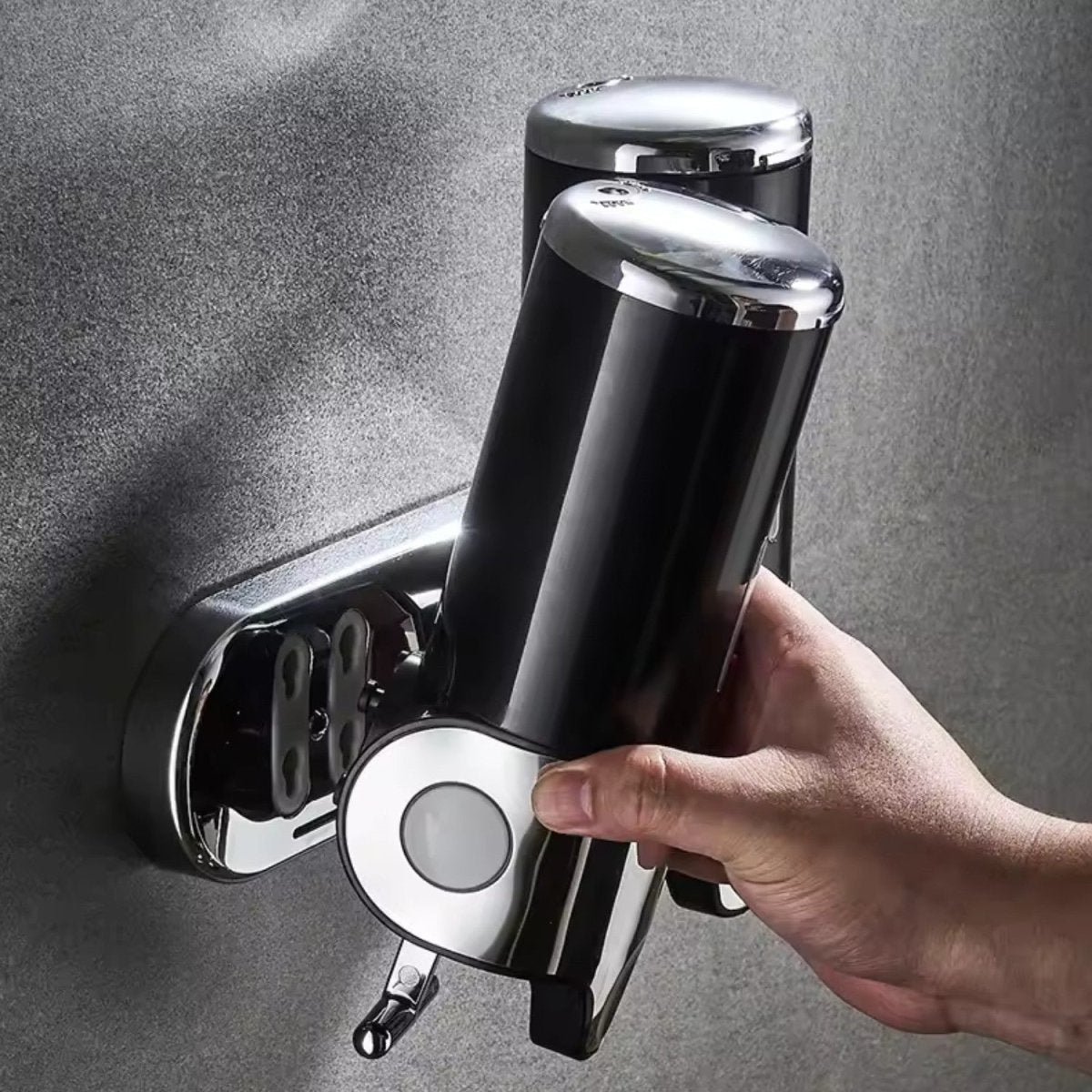 Wall-Mounted Stainless Steel Soap Dispenser