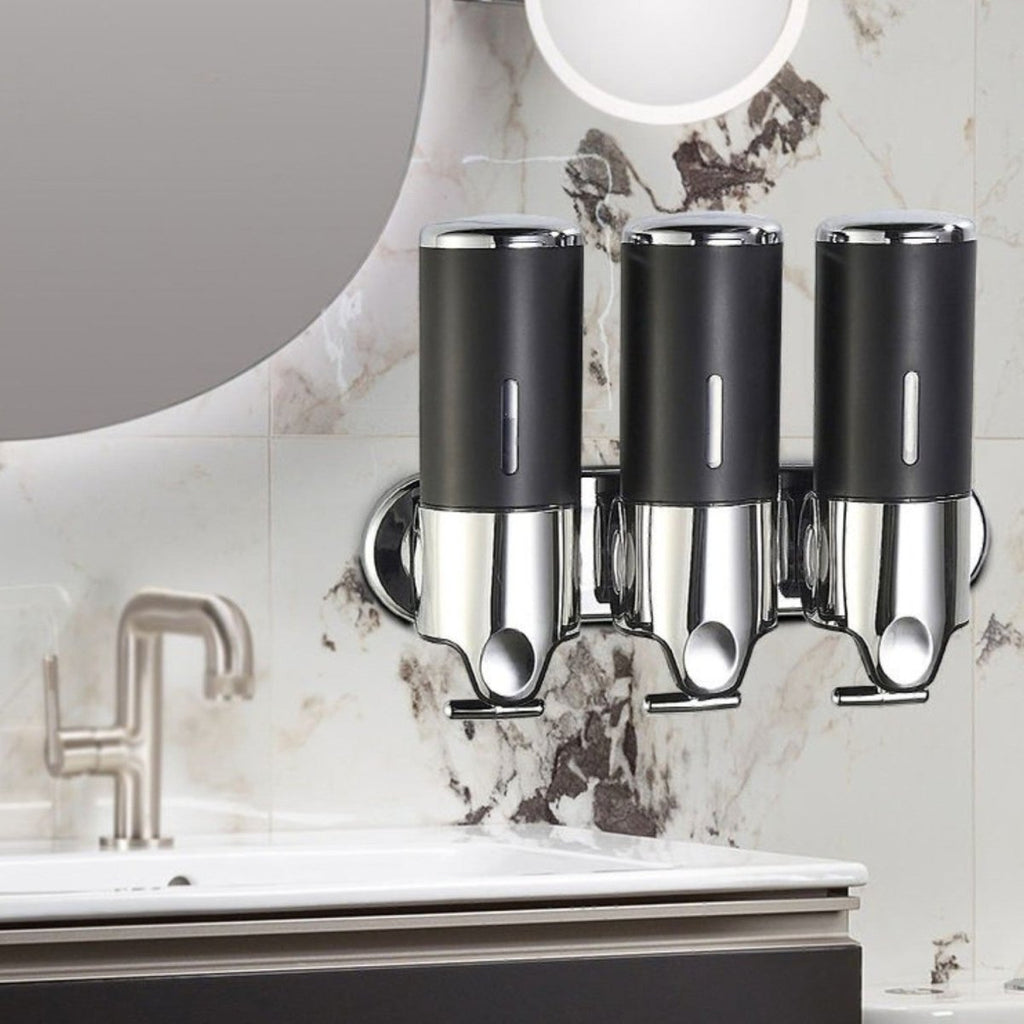 Wall-Mounted Stainless Steel Soap Dispenser