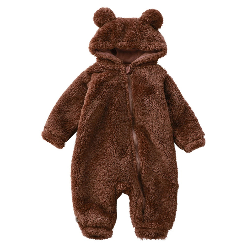 Warm and Adorable Bear Onesie for Babies