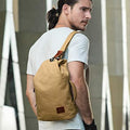 Water-Resistant Canvas Crossbody Bag with Anti-Theft Pocket – MultiWear