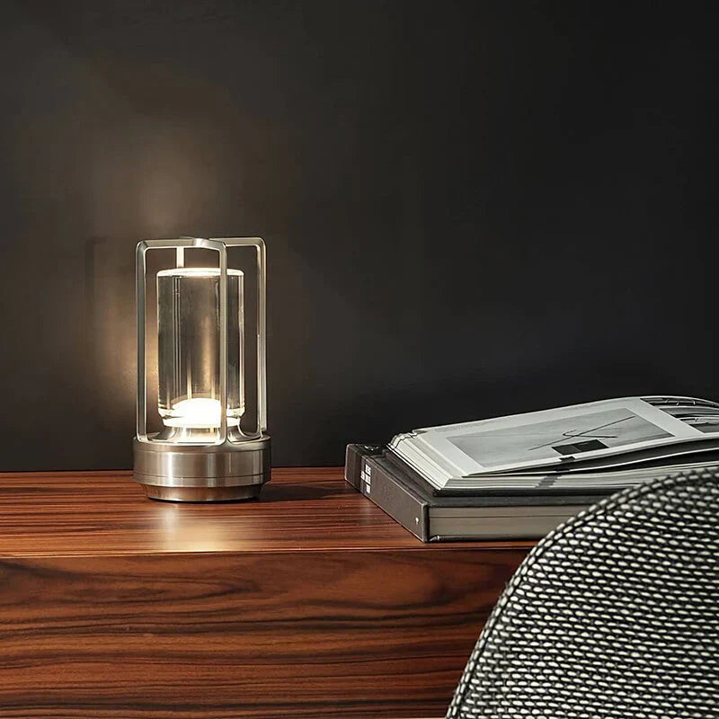 Waterproof and Portable Crystal Table Lamp - AuroraGlow