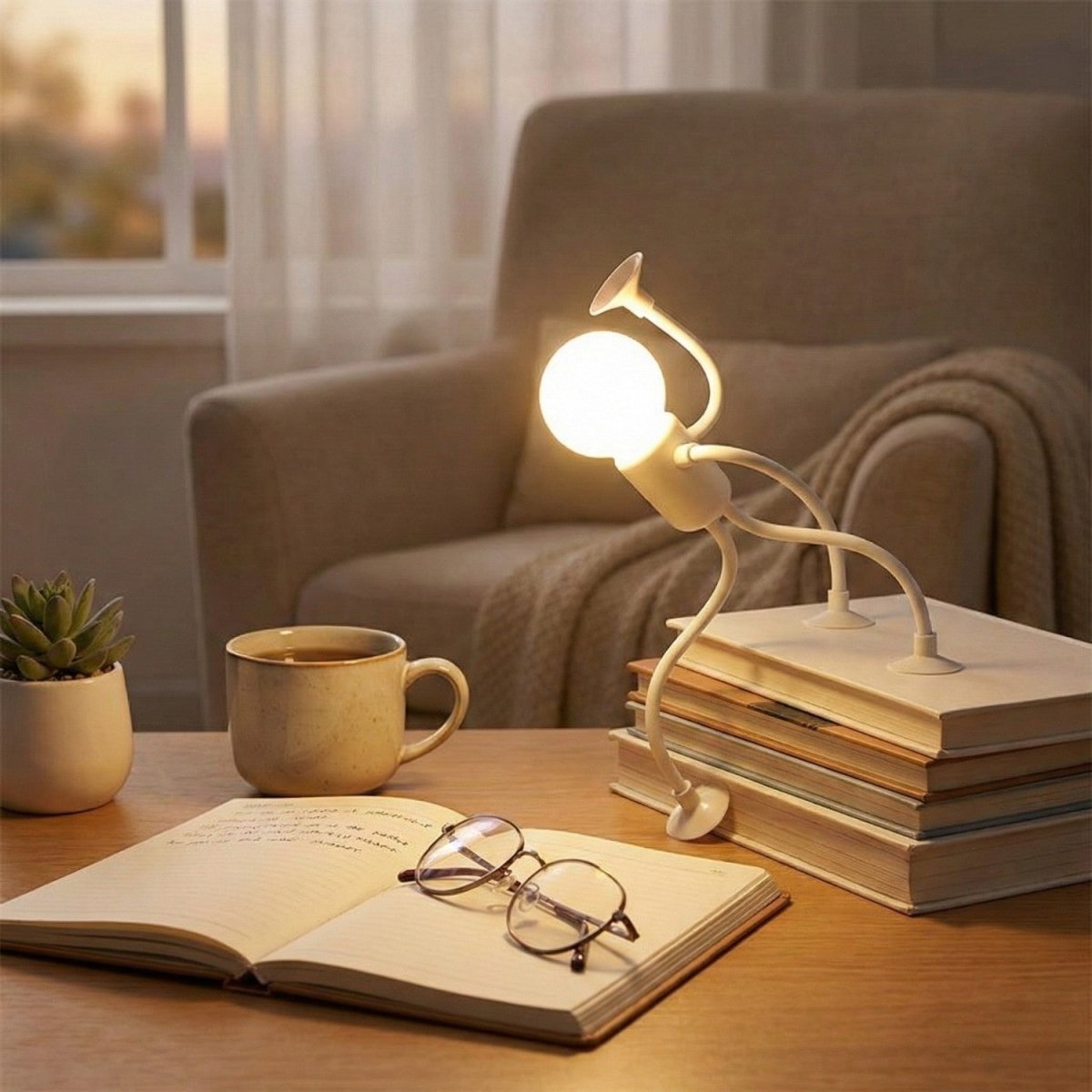 Wireless LED Lamp for Cozy Ambiance