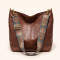 Waterproof Leather Handbag - Mia
