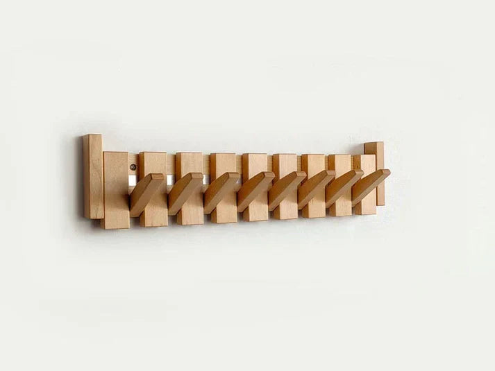 Wooden Piano Style Coat Rack - Melodia