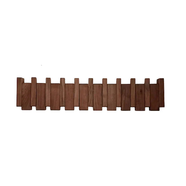 Wooden Piano Style Coat Rack - Melodia