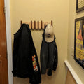 Wooden Piano Style Coat Rack - Melodia