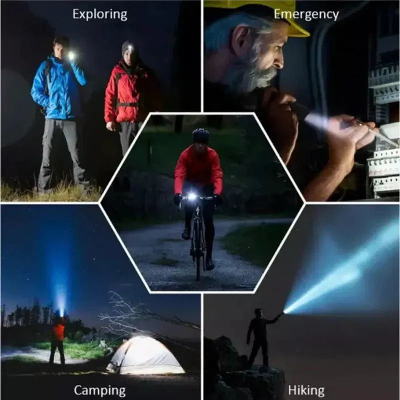 XH-P50 90000 Lumens Flashlight
